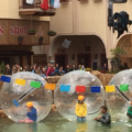 Cryptons Aquabälle im Phantasialand im Einsatz