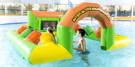 Aquamodule für Schwimmbäder zum Mieten