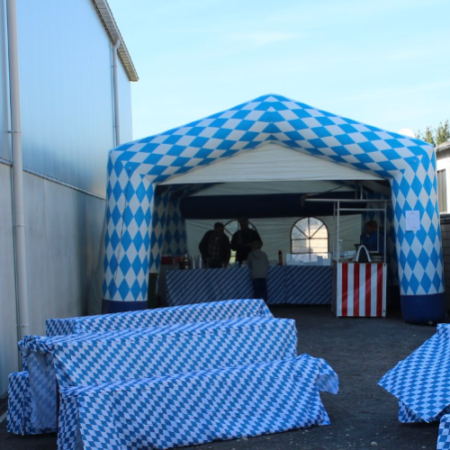 Bayrisches Zelt mieten für Oktoberfeste