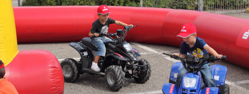 Mobile Kinder Quad Bahn mieten