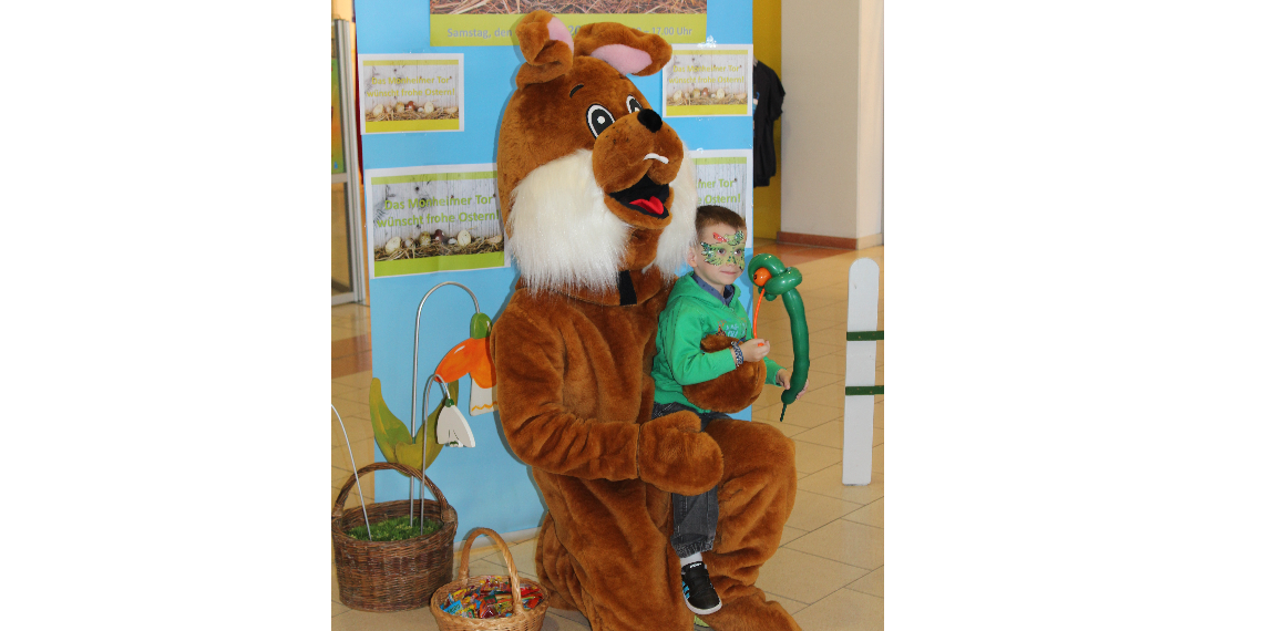 Fotobox für Osteraktionen im Einkaufszentrum buchen