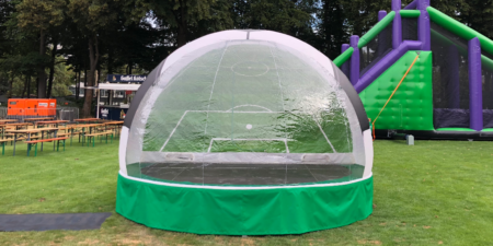 Begehbare Fußballkugel mieten