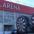 Fußball zum Mieten hier in der Opel Arena in Mainz