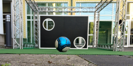 Torwand Klassiker Holz – Bild 2
