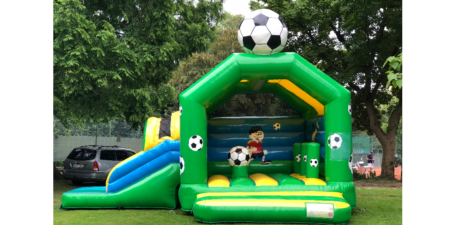 Fußball Hüpfburg mieten