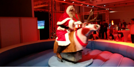 Rentier Rodeo ist die Idee für Ihre Weihnachtsfeier