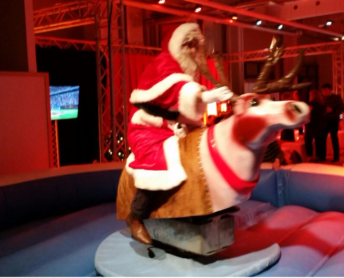 Rentier Rodeo ist die Idee für Ihre Weihnachtsfeier