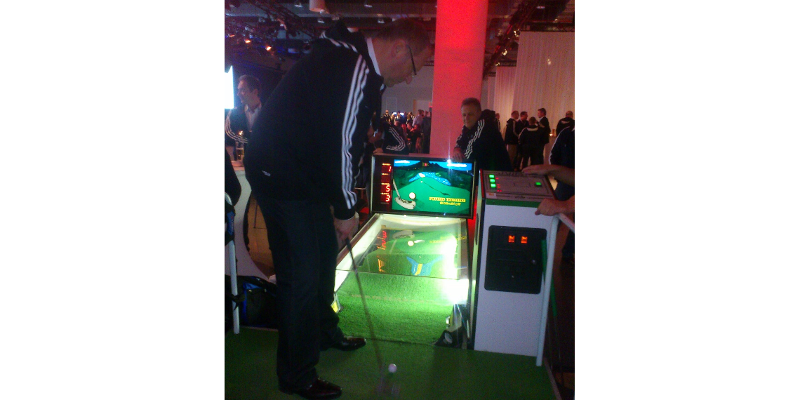 Mobilen Golfsimulator mieten