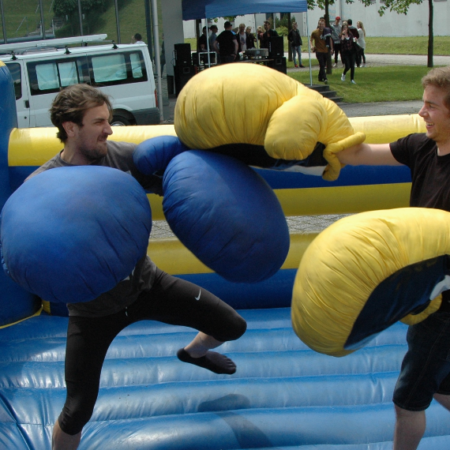 Boxring aufblasbar mieten