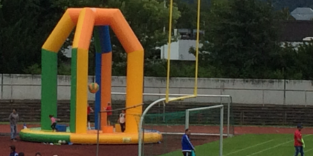 Teamspiel Schleuderball