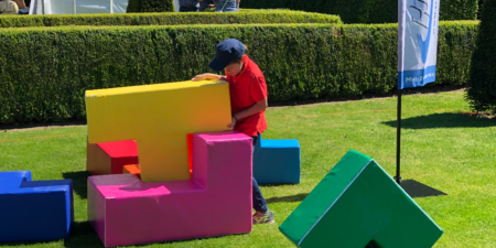 Tetris in XXL zum Mieten