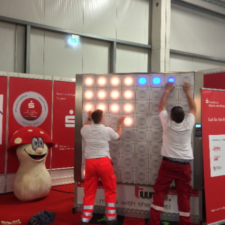 Reaktionswand Twall mieten