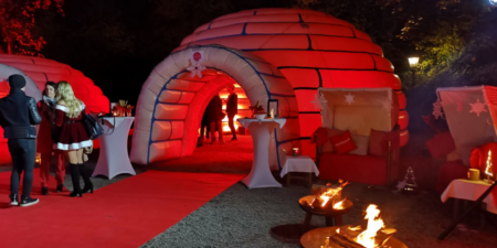 Aufblasbares Iglu mieten