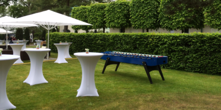 Elegante Stehtische mieten bei Crypton Event