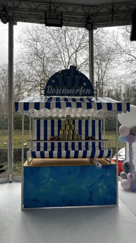 Nostalgiestand " Dosenwerfen "